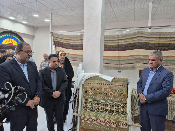 احیای گلیم قشقایی و عربی در بوشهر