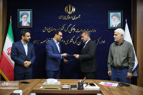 امضای تفاهم‌نامه همکاری مشترک میان اداره‌کل میراث‌فرهنگی و اداره‌کل آموزش و پرورش خوزستان