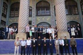 بازدید سفرای آسیایی از تکیه معاون‌الملک کرمانشاه