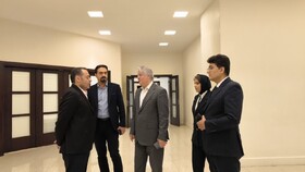 بازدید مشاور وزیر میراث فرهنگی و مدیرکل نظارت  و ارزیابی خدمات گردشگری از تاسیسات گردشگری یزد