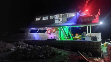 راه‌اندازی نخستین کشتی تفریحی و گردشگری در بندر خمیر