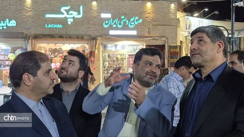 دیدار معاون فرهنگی معاون اول رئیس‌جمهور و معاون صنایع‌دستی در بافت تاریخی یزد پیرامون ثبت یزد به عنوان شهر جهانی زیورآلات سنتی