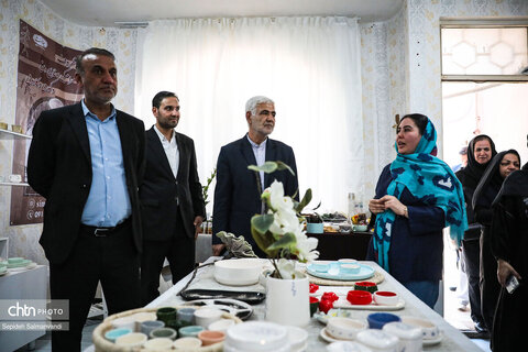 گشایش کارگاه صنایع‌دستی سیمدخت در اهواز