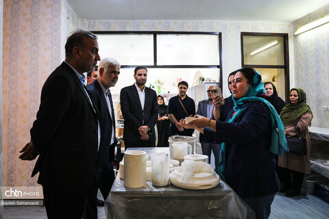 گشایش کارگاه صنایع‌دستی سیمدخت در اهواز