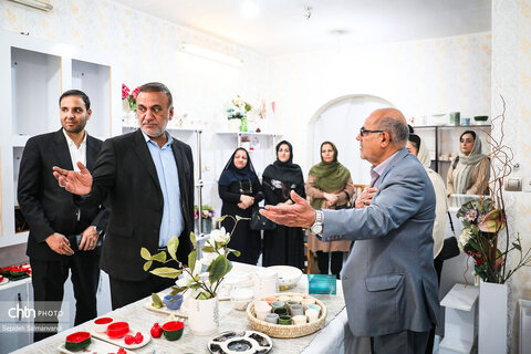 گشایش کارگاه صنایع‌دستی سیمدخت در اهواز