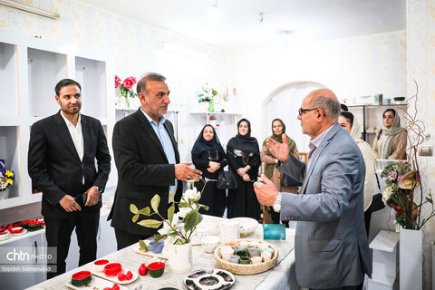 گشایش کارگاه صنایع‌دستی سیمدخت در اهواز