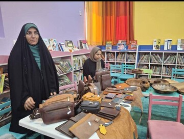 برگزاری نمایشگاه صنایع‌دستی در شهرستان جم