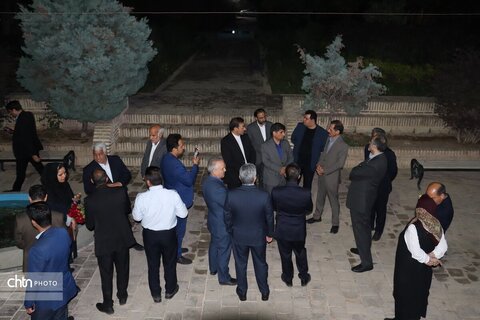 در آغاز هفته صنایع دستی بازدید معاون استاندار وفرماندار مشهد از خانه ملک