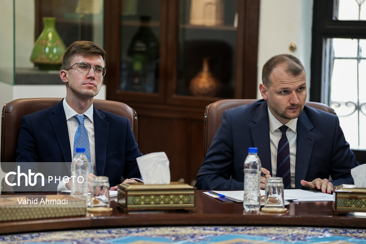 دیدار وزیر فرهنگ روسیه با وزیر میراث فرهنگی گردشگری و صنایع دستی