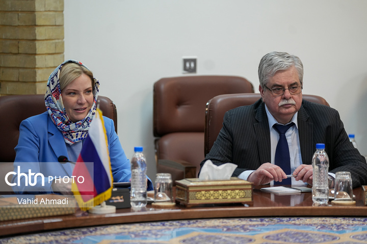دیدار وزیر فرهنگ روسیه با وزیر میراث فرهنگی گردشگری و صنایع دستی