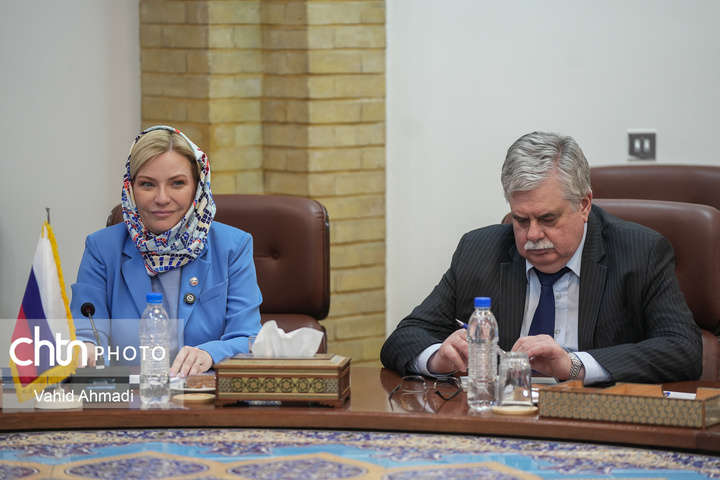 دیدار وزیر فرهنگ روسیه با وزیر میراث فرهنگی گردشگری و صنایع دستی