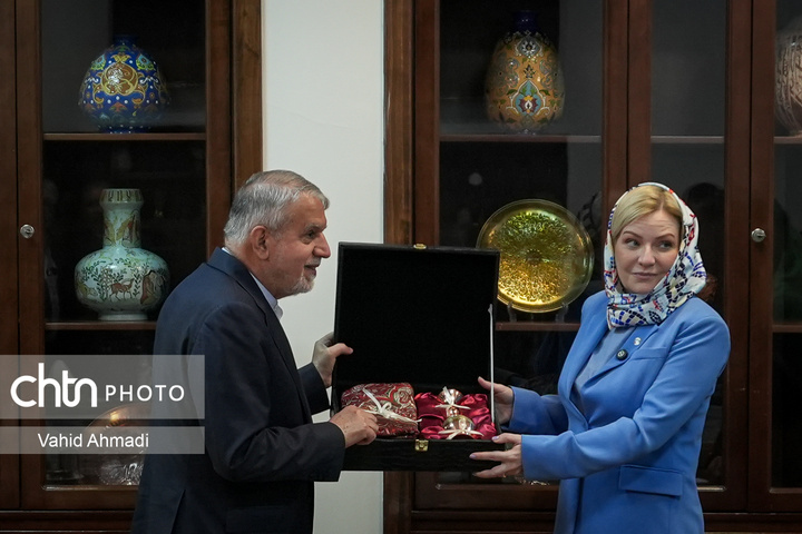 دیدار وزیر فرهنگ روسیه با وزیر میراث فرهنگی گردشگری و صنایع دستی