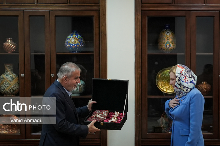 دیدار وزیر فرهنگ روسیه با وزیر میراث فرهنگی گردشگری و صنایع دستی