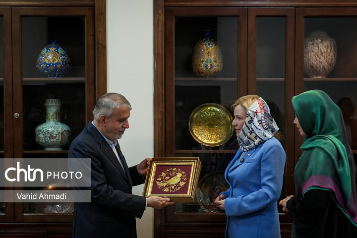 دیدار وزیر فرهنگ روسیه با وزیر میراث فرهنگی گردشگری و صنایع دستی