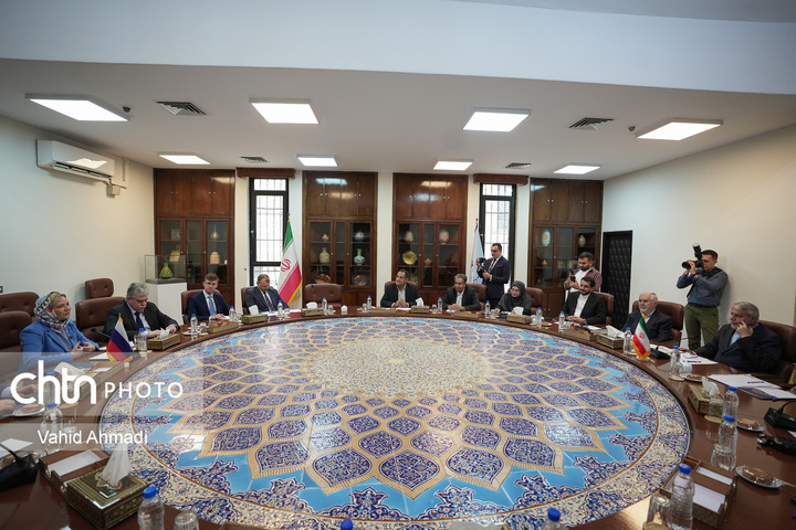دیدار وزیر فرهنگ روسیه با وزیر میراث فرهنگی گردشگری و صنایع دستی
