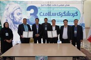 امضا تفاهم نامه همکاری بین اداره کل میراث فرهنگی کرمان و همدان