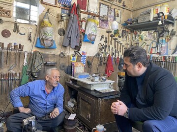 تجلیل فرهنگستان هنر ایران از هنرمند بنام کرمانشاه / احیای روح آهنگری سنتی در سایه توجه به میراث فرهنگی ناملموس