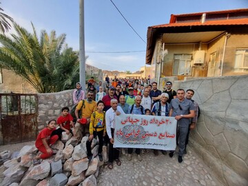 برگزاری همایش کوهنوردی و پیاده‌روی به مناسبت هفته صنایع‌دستی در شهرستان طبس