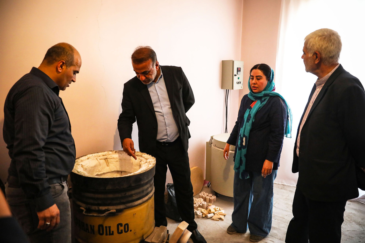 گشایش کارگاه صنایع‌دستی سیمدخت در اهواز