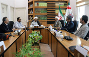 دیدار سرپرست میراث‌فرهنگی قم با رئیس دفتر تبلیغات اسلامی