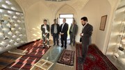ادای احترام استاندار خراسان‌جنوبی به مقام شامخ ابن حسام خوسفی، شاعر آیینی و نامدار خوسف