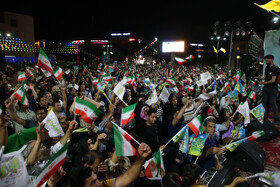 تجمع مردم اصفهان در حمایت از عملیات وعده صادق ۳