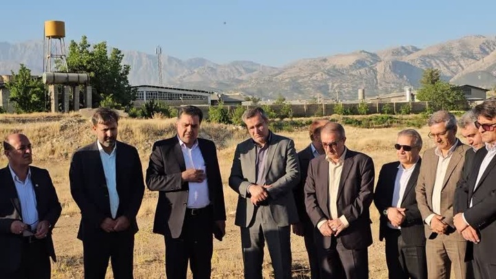 کلنگ زنی پروژه گردشگری یاسوج