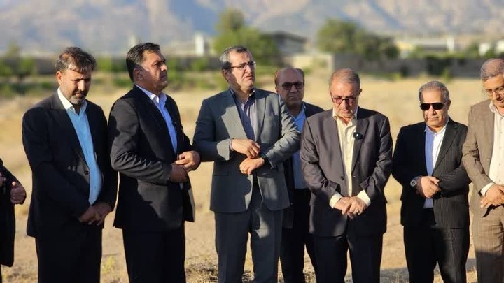 کلنگ زنی پروژه گردشگری یاسوج