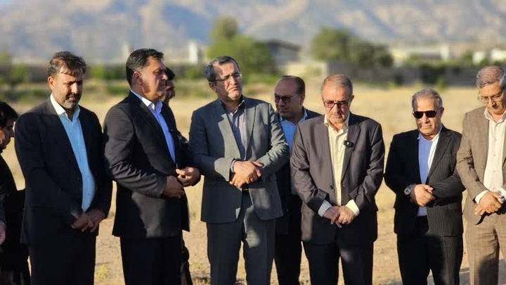 کلنگ زنی پروژه گردشگری یاسوج