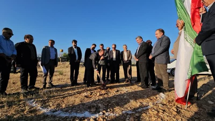 کلنگ زنی پروژه گردشگری یاسوج