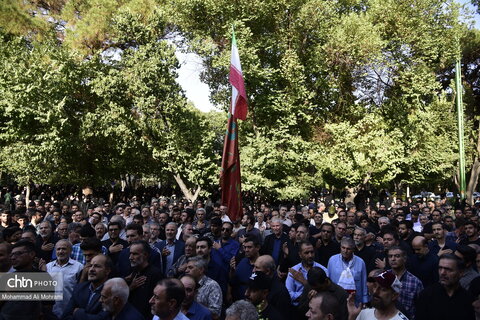 وداع با قهرمانان مهین در اصفهان