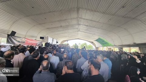 مراسم وداع و تشییع ۳ پاسدار شهید زنجانی