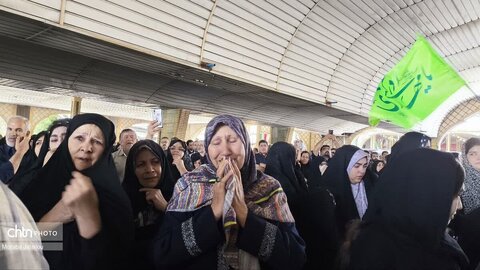 مراسم وداع و تشییع ۳ پاسدار شهید زنجانی