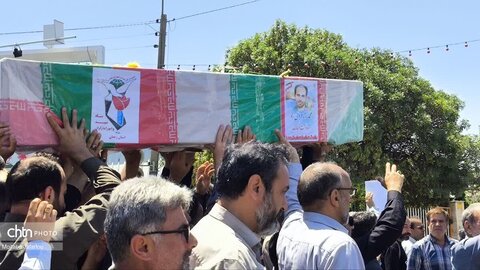 مراسم وداع و تشییع ۳ پاسدار شهید زنجانی