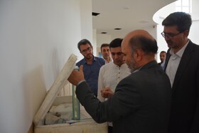 بازدید از بناهای تاریخی و پروژه های شهرستان بهاباد