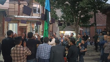 آیین علم پوشانی روستای فشک الموت غربی