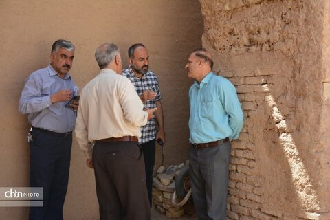 کف سازی صحن حیاط مسجد جامع یزد