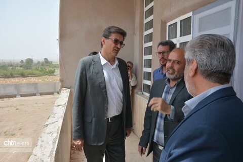 بازدید از بناهای تاریخی و پروژه های شهرستان بهاباد