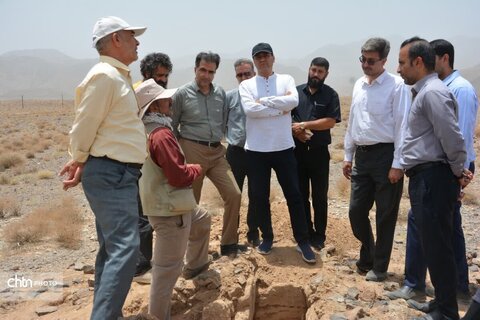 بازدید از بناهای تاریخی و پروژه های شهرستان بهاباد