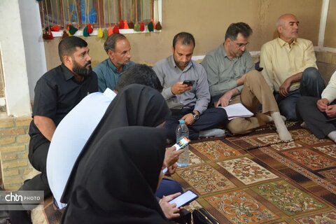 بازدید از بناهای تاریخی و پروژه های شهرستان بهاباد