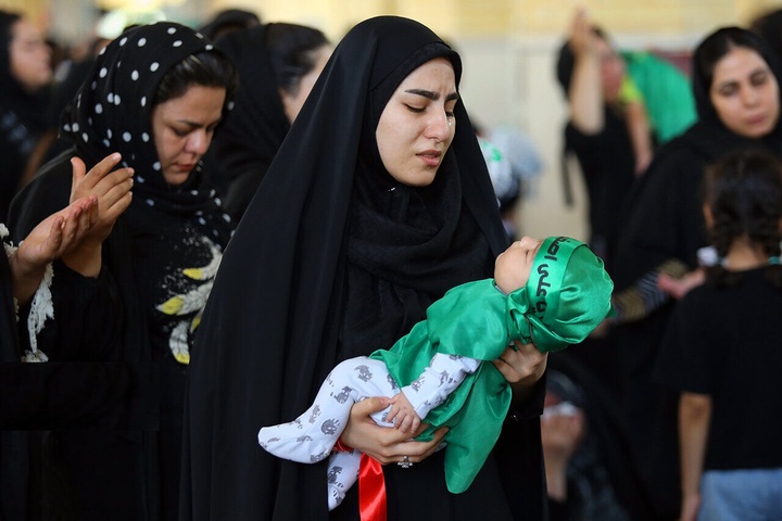 همدان در سوگ ۶ ماهه دشت کربلا/ برگزاری همایش شیرخوارگان در ۳۰۰ نقطه استان