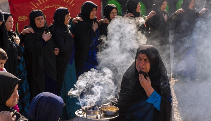 عزاداری زنان زیلایی