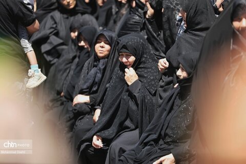 تشییع پیکر شهید مدافع وطن «محمدرضا نوروزی» در شهر نیر