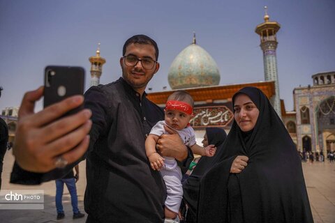همایش عظیم شیرخوارگان حسینی در سومین حرم اهل بیت