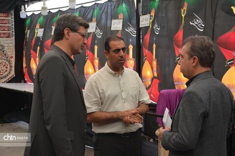 بازدید از موکب چایخانه و محل عزاداری مسجدجامع و یک خانه تاریخی