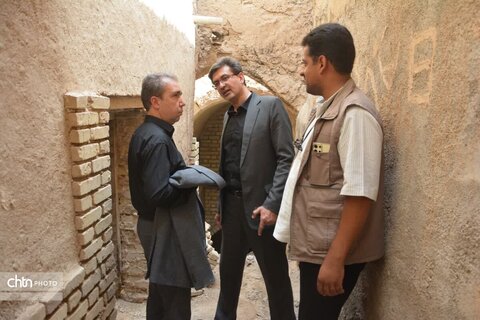 بازدید از موکب چایخانه و محل عزاداری مسجدجامع و یک خانه تاریخی