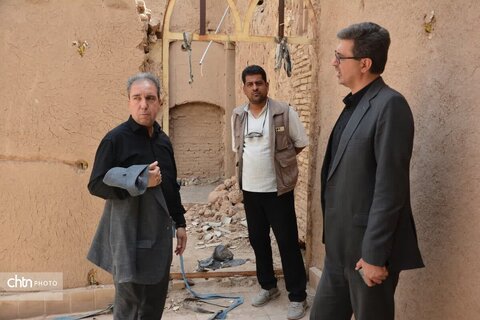 بازدید از موکب چایخانه و محل عزاداری مسجدجامع و یک خانه تاریخی