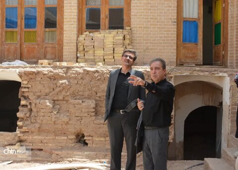 بازدید از موکب چایخانه و محل عزاداری مسجدجامع و یک خانه تاریخی