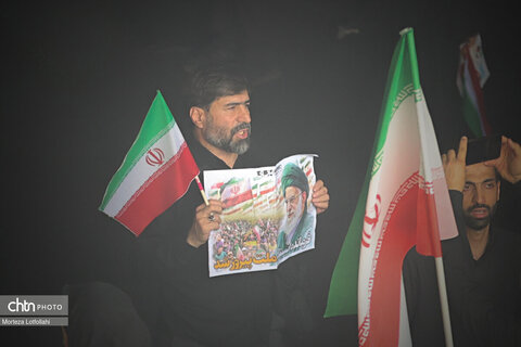 مراسم تشییع شهدای اقتدار در تهران