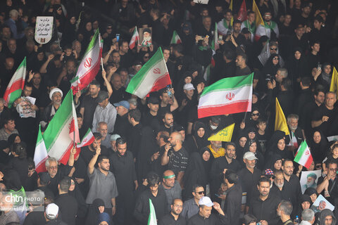 مراسم تشییع شهدای اقتدار در تهران